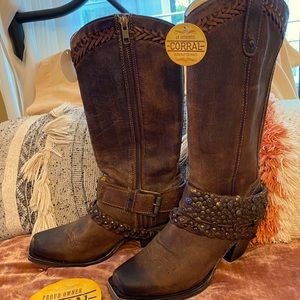Corral’s Susannah’s Brown Western Boot